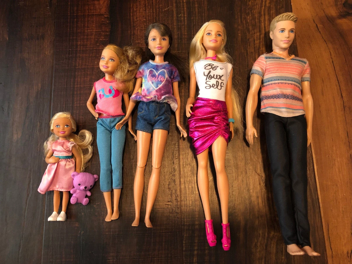 ekstensivt Udgående undgå Barbie Sisters and Ken Dolls - Lot of 5 Dolls, Blonds | eBay