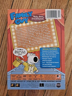 Family Guy Volume 3: Season 4 (DVD) Adult Swim Cartoon