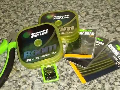 3X ''SPINNER RIGS'' (RONNIE RIGS) - ''KORDA BOOM'' LÄNGEN ENTHALTEN - verschiedene Stile