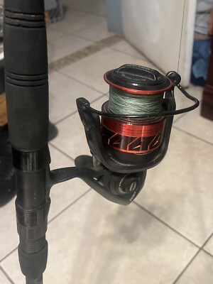 Fishing Reel Penn Fierce Live Liner 6000 Combo Penn