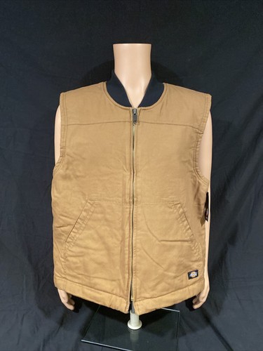 sanded duck insulated vest
