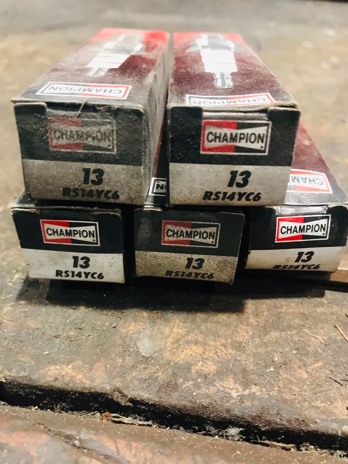 Champion spark plugs rs14yc6 stock 13
