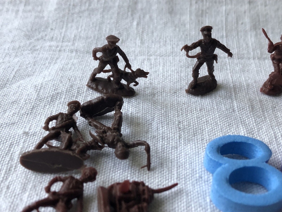 Petits Soldats Airfix 1/72 WW2 Américains - Lot De Figurines Militaires Atlantic Esci, Occasion