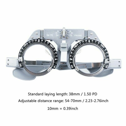 Trial frame with adjustable interpupillary distance 54-70mm insert frame - Picture 3 of 6