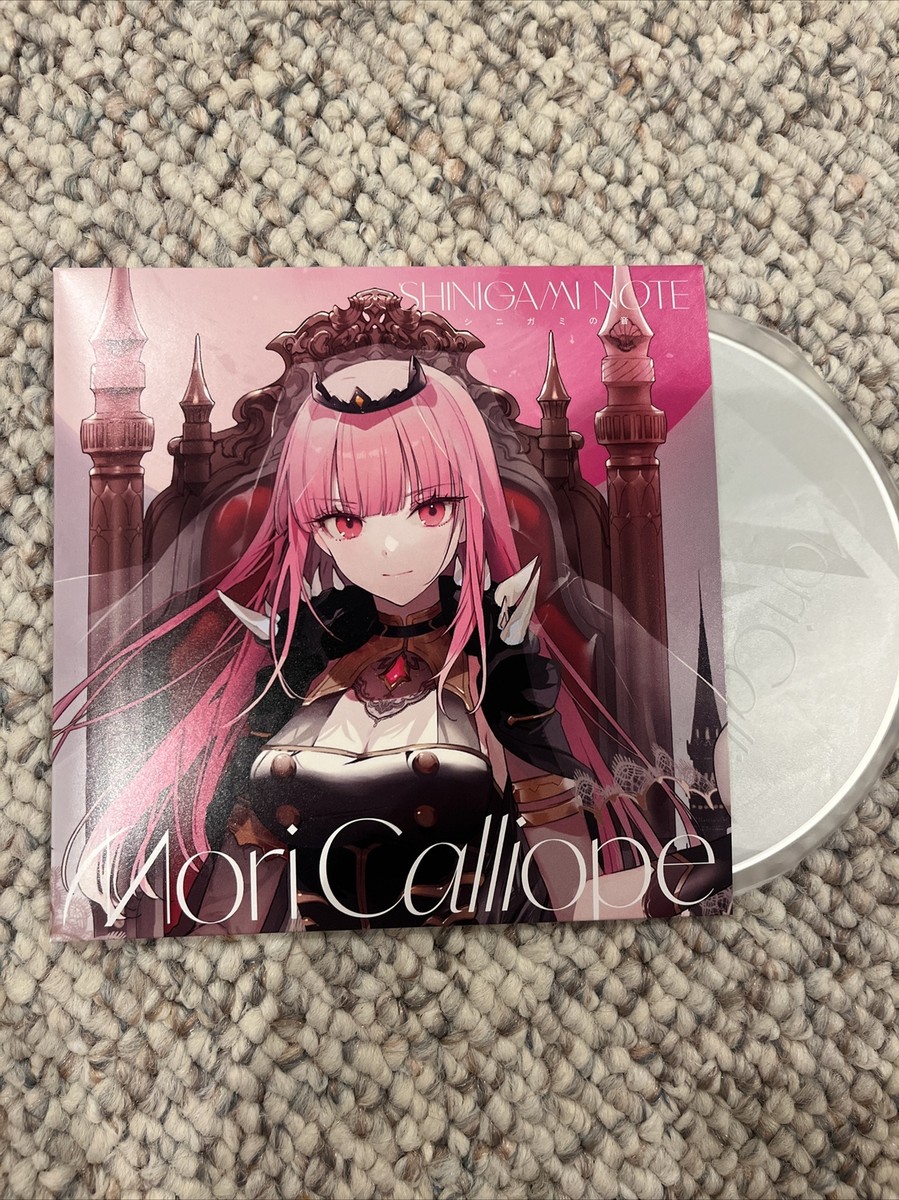 森カリオペ SHINIGAMI NOTE 通常盤 CD グッズ セット SHINIGAMI NOTE LIMITED EDITION - BOX SET - Mori Calliope