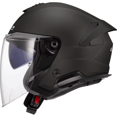 LS2 OF618 Verso II SOLID schwarz matt Jethelm ECE 22.06 Gr. L 59/60