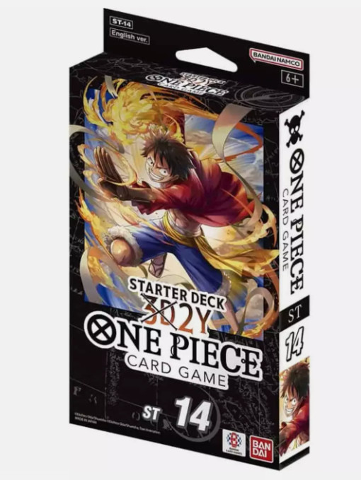 One Piece Starter Deck 3D2Y - ST14 - Inglés - NUEVO & EMBALAJE ORIGINAL