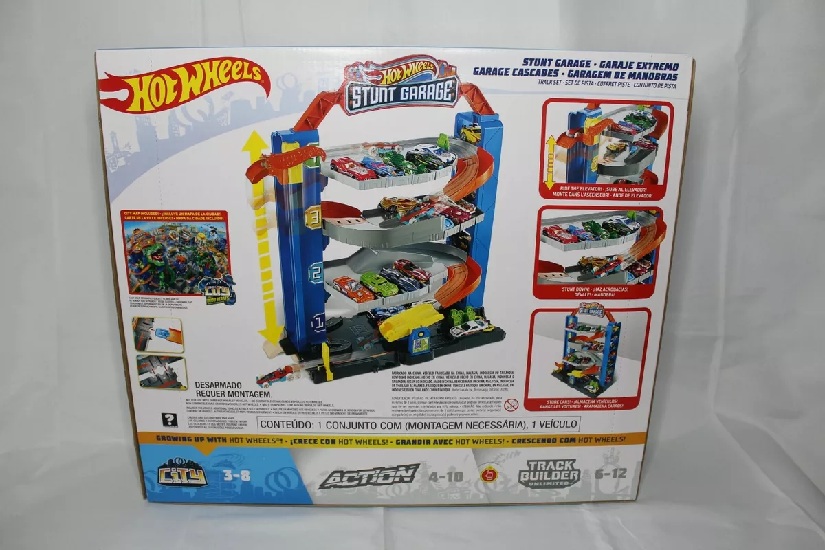 Pista Hot Wheels City - Garagem de Manobras - Mattel