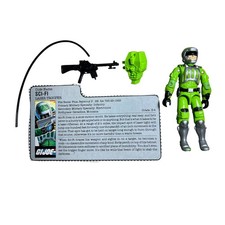 G.I.Joe - Sci-Fi - 1986 - V1 *Laser Rifle Trooper* 100% COMPLETE w/ Filecard