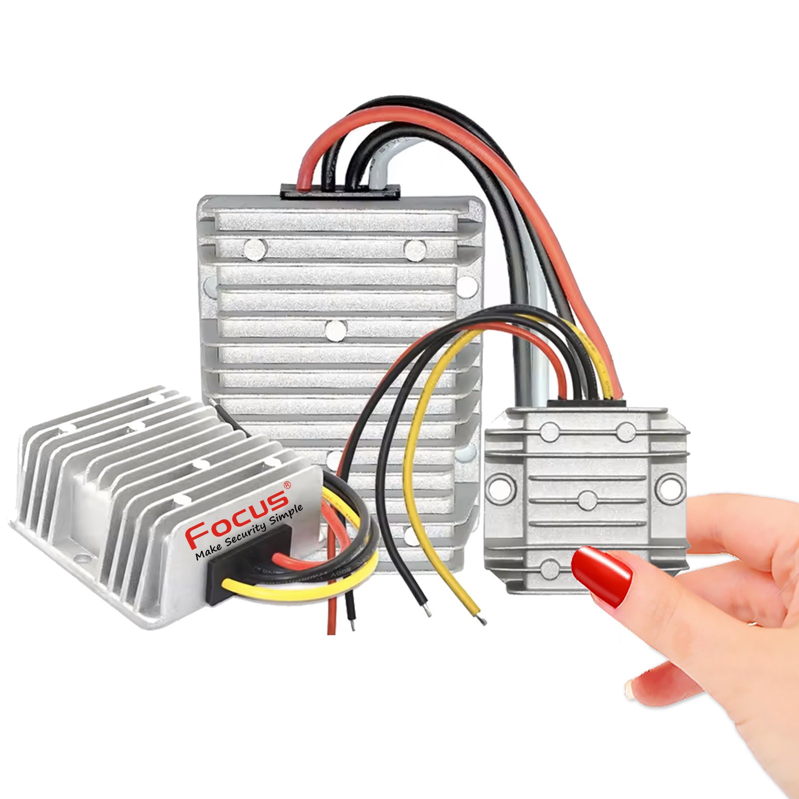 Stabilisateur de tension 12V DC-DC Buck-Boost régulateur pour système d'alarme