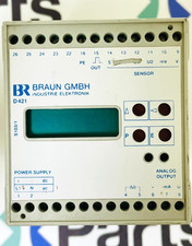 Braun D421.31U1-G Industrial Speed Monitor Tachometer