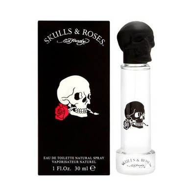 ED HARDY Skulls & Roses Eau de Toilette Spray for Men, 1.0 Ounce 10006253