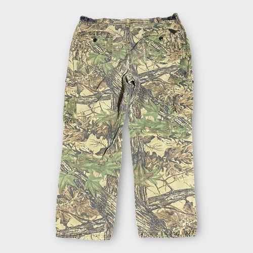 Camo Cargo Pants Mens X-Large Realtree Made In USA Hunting Ripstop Liberty 40x30 - Picture 2 of 17