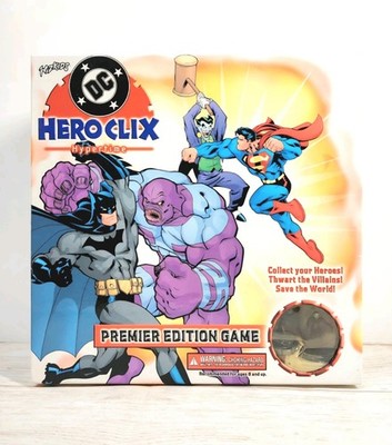 2002 WizKids DC HeroClix Hypertime Premiere Edition Game Complete/Mostly Complet