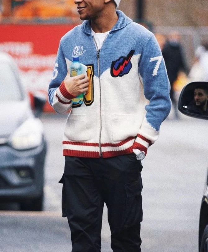 Nike Phil knight pro club varsity letterman limited edition cardigan sweater S - Image 2 of 4