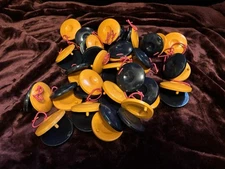 Lot 26  Pieces Wood Castanets Wooden Percussion Instrument for Kids Kindermusik