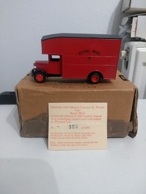 PROMOD, PRO 163 - 1933 MORRIS COURIER 4T PACKAGE VAN ROYAL MAIL. 325 / 500