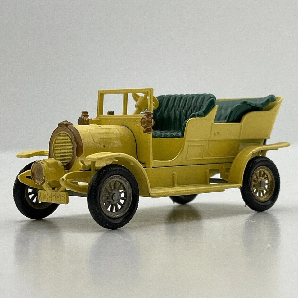 Vintage 1904 Yellow Spyker Veteran Models of Yesteryear Y-16 Boxed By Lesney - Image 2 of 4