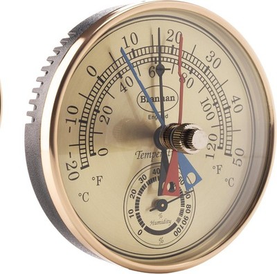 Brannan Max-Min-Thermometer und Hygrometer   Ideales Gewächshausthermometer und 