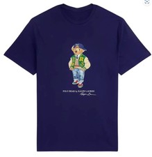 Ralph Lauren Polo Bear Navy T-Shirt HOT ITEM Navy 