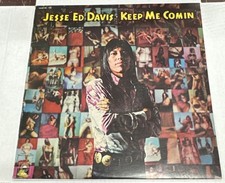 Jesse 'Ed' Davis - Keep Me Comin' Epic LP 32133 w/ Insert & All About PROMO NM-