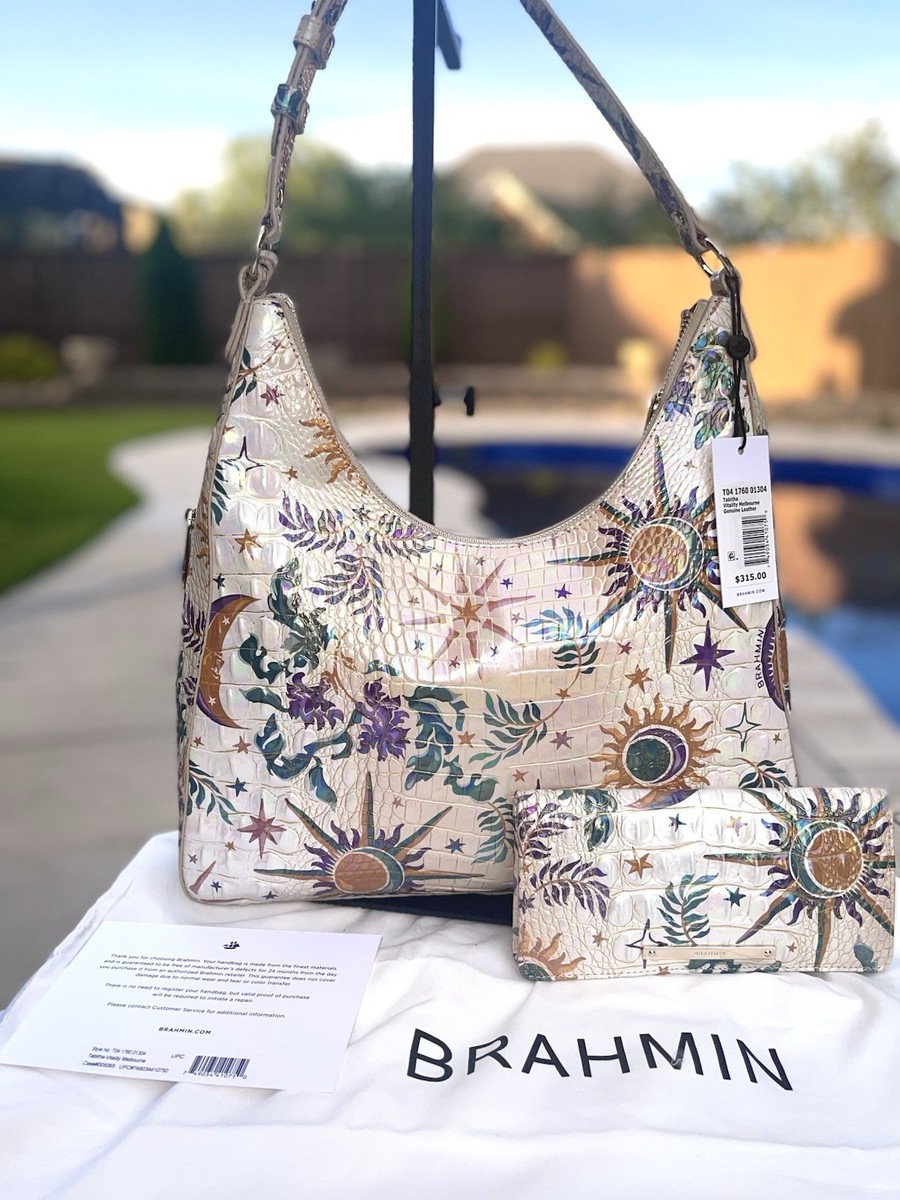 Cartera Brahmin BRAHMIN NWT ROSETTA MATCHA GREEN MELBOURNE 2025