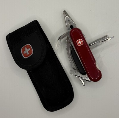 Wenger Pocket Grip Multi Tool Knife in Pouch - 1998