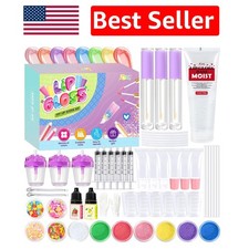 Fun Creative Lip Gloss Making Kit - Natural Moisturizing Ingredients Included
