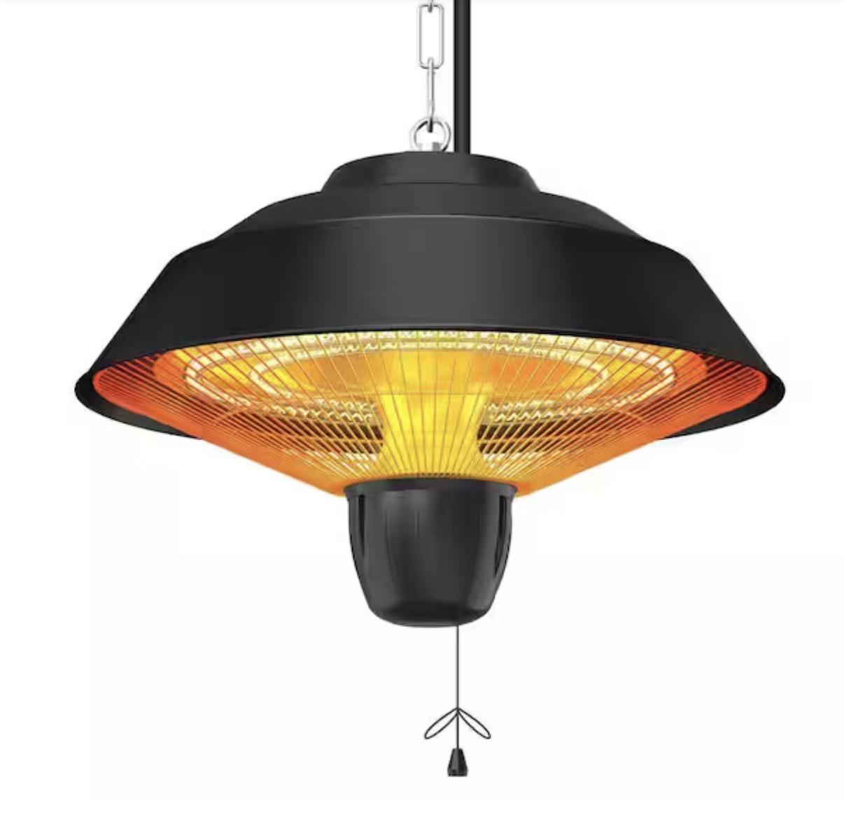 Stainless Steel Hanging Halogen Electric Patio Heater