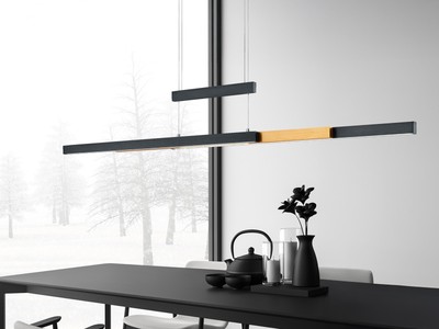 LED Hängeleuchten höhenverstellbar ausziehbar TOUCHdimmer Küchenlampen hängend