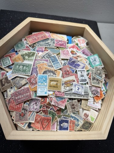 5,000+ World Stamps OFF Paper Foreign Excellent Condition. - Picture 2 of 16