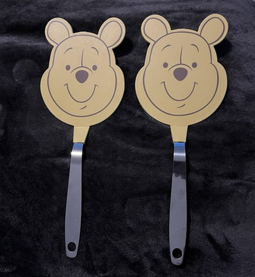 #ad Two Winnie The Pooh Shaped Turner Spatulas Aldi $14.00