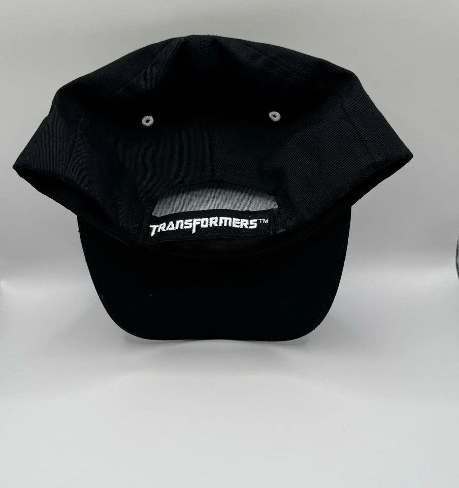 GORRA DE BÉISBOL TRANSFORMERS PARA HOMBRE LOGO SOMBRERO AUTOBOTS NEGRA  Foto 4 de 4