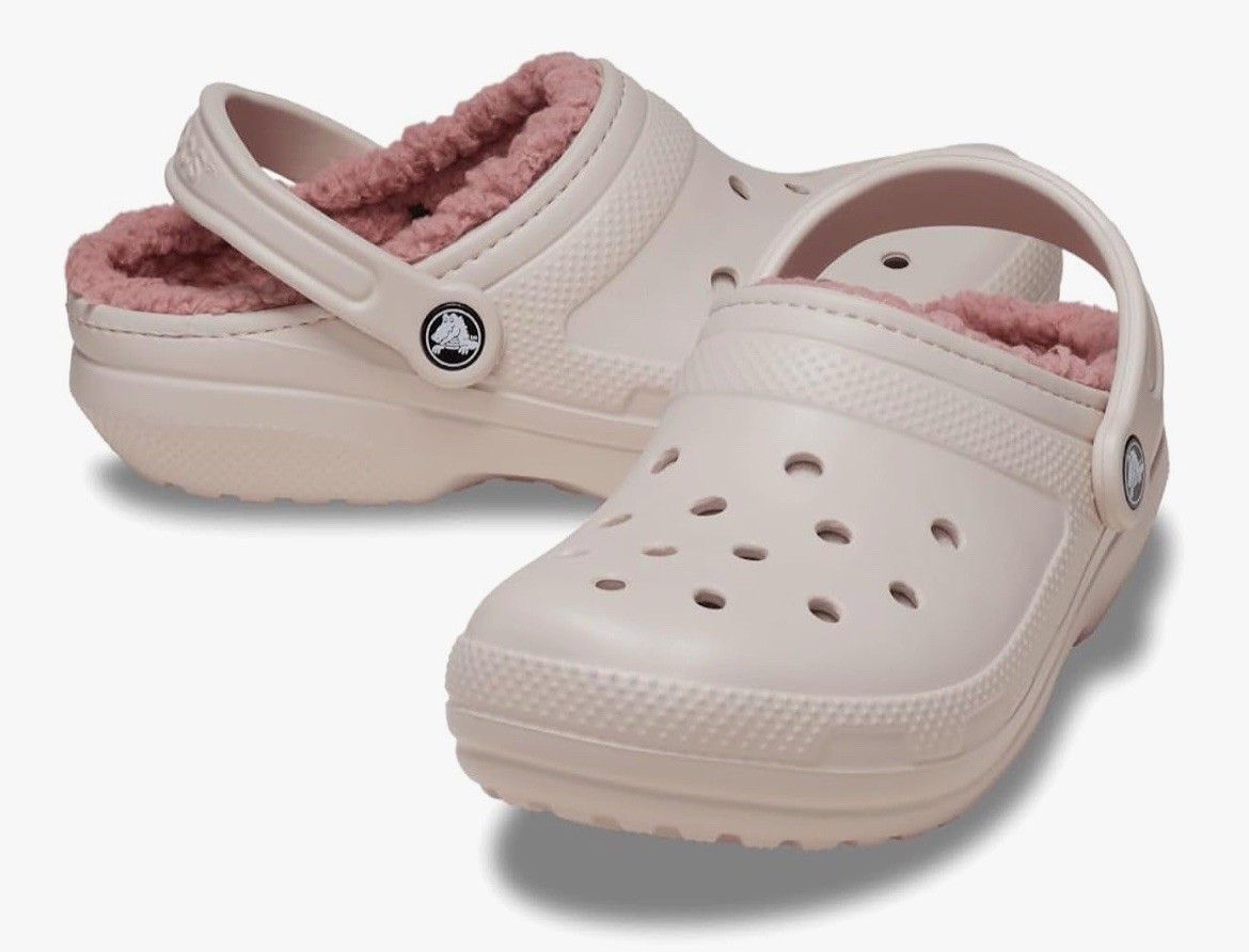 CROCS Classic Lined Clogs Quartz 203591-6UR Size M8/W10