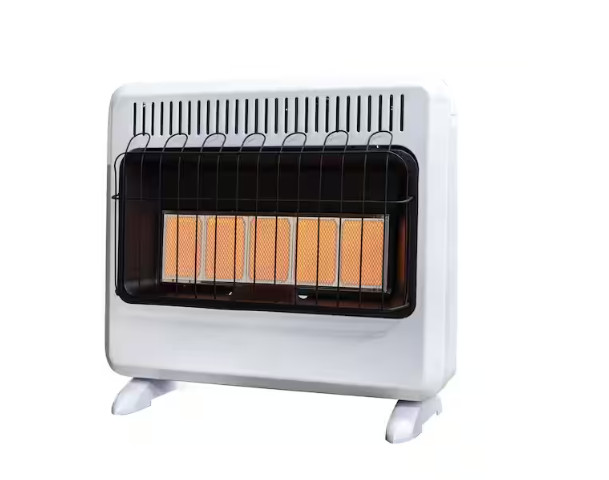 30,000 Btu Vent Free Radiant Natural Gas Or Propane Dual Fuel Space