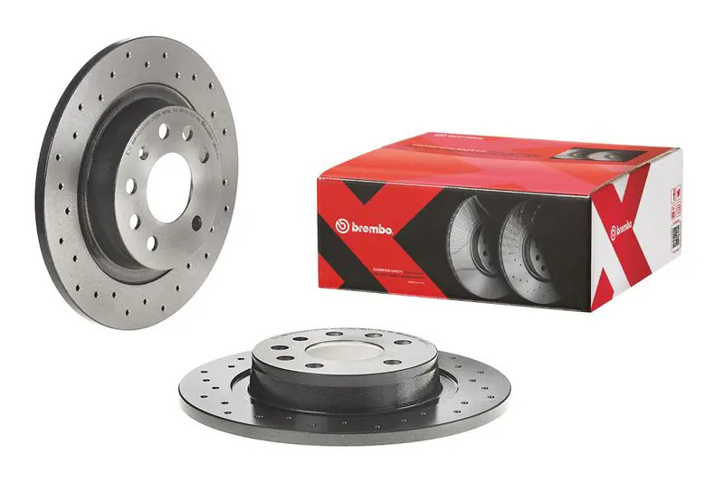 Für BREMBO HAMULCE 08.9511.1X BRAKE DISC REAR 278X12 P XTRA - Bild 3
