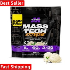 High-Protein Mass Gainer Vanilla Milkshake, 6LB - Mass Tech Extreme 2000 Mass... 17.57 per gallon