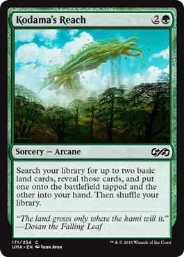Magic MTG - Kodama's Reach - Ultimate Masters - MINT/NMINT - EN
