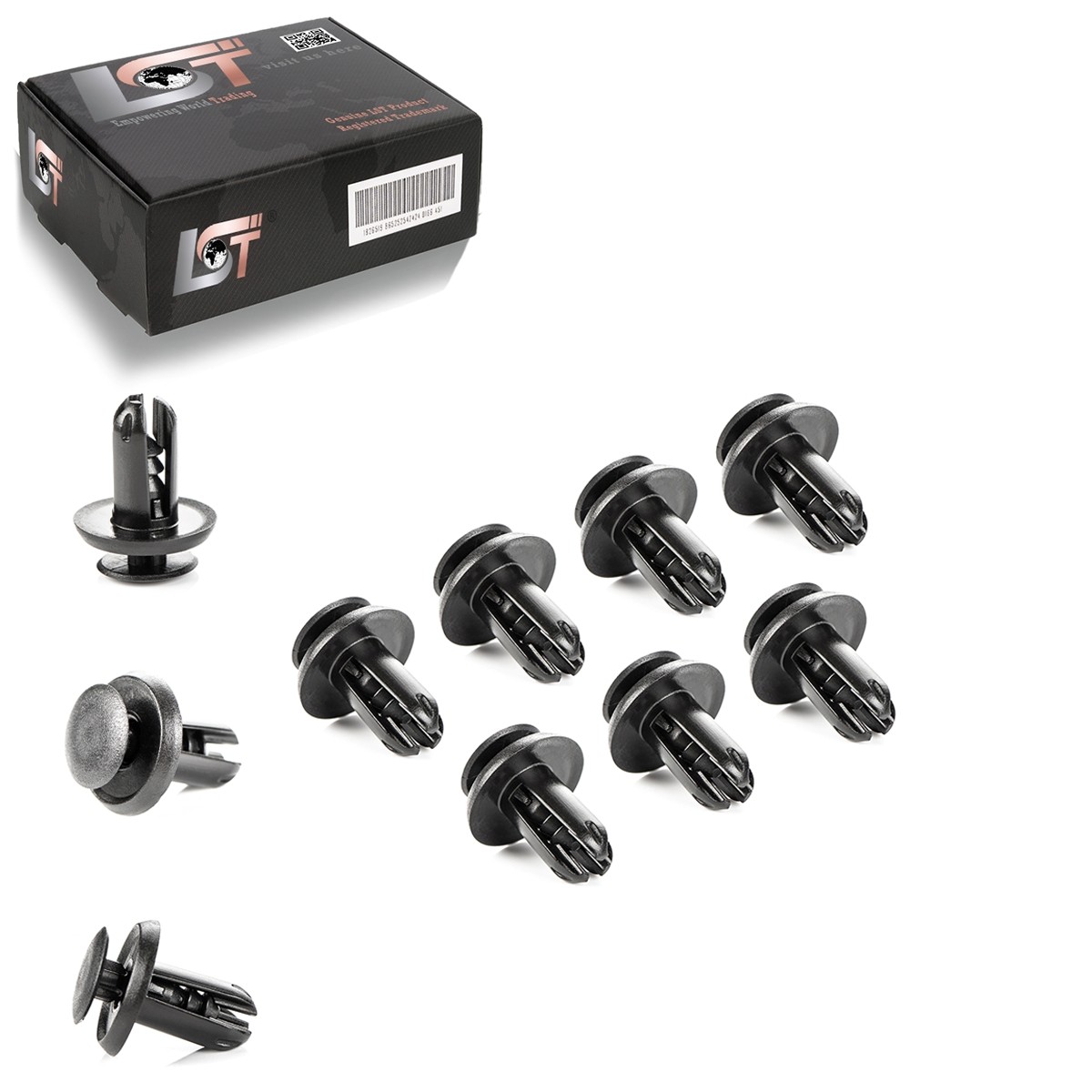 10X Front Bumper Fastening Clip For Subaru Forester Impreza