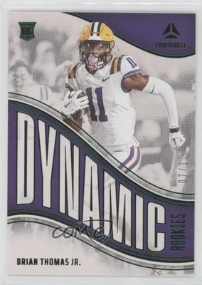 2024 Panini Luminance Dynamic Rookies Green 7/10 Brian Thomas Jr #DR-BTJ RC rf2