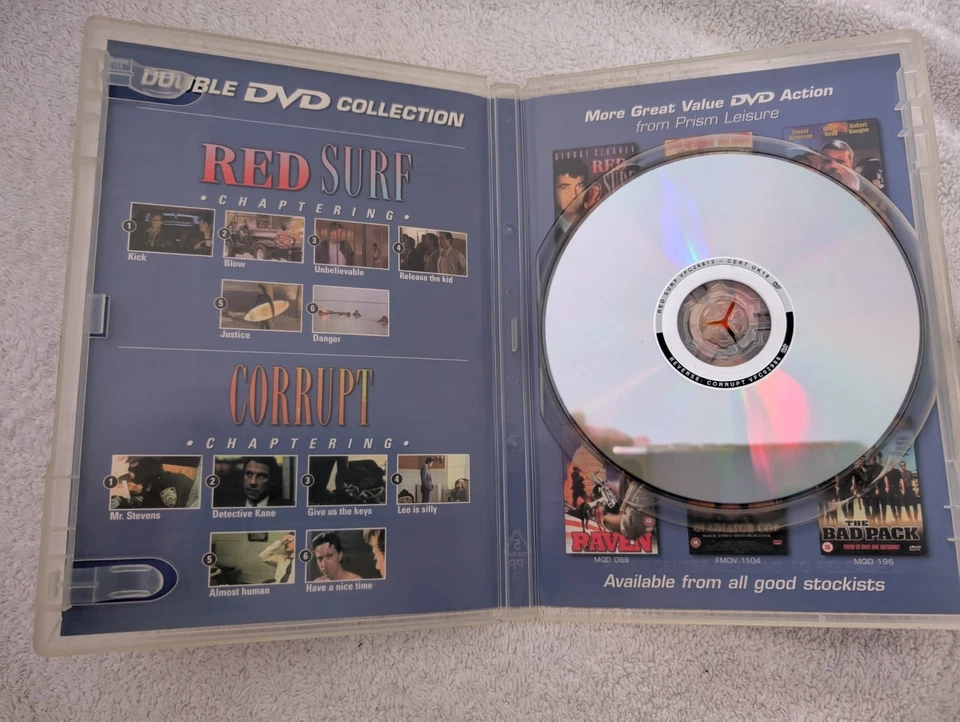 Red Surf/ Corrupt DVD (2002) George Clooney, Harvey Keitel - Image 3 of 3