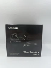 Canon PowerShot G7 X Mark III - 20.1MP Point & Shoot Digital Camera - Black