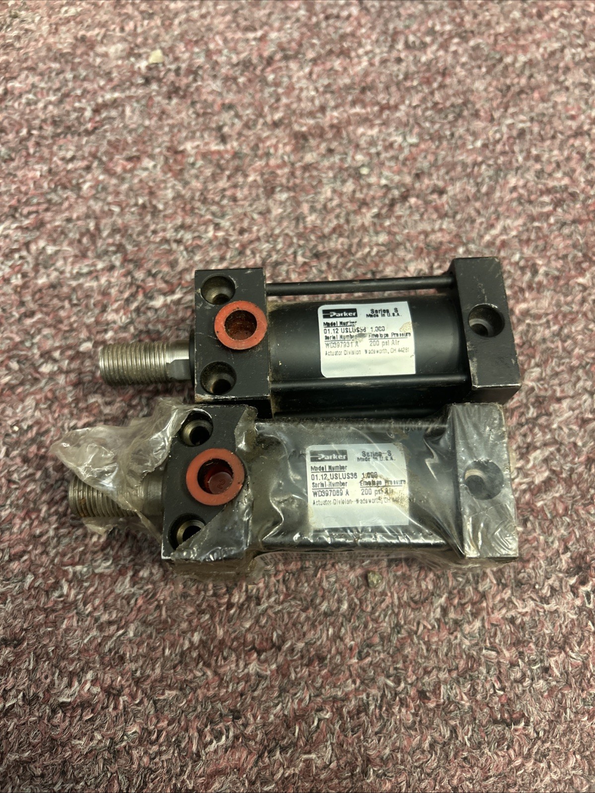 Parker Hannifin Series S 1.12 Pneumatic Cylinder