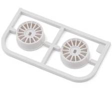 Kyosho Mini-Z AWD Multi Wheel (White) (2) (0mm Offset) [KYOMDH100W-N0B]