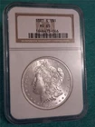 1881-S MORGAN S$1 SILVER DOLLAR  NGC MS 65                              #MF-2433