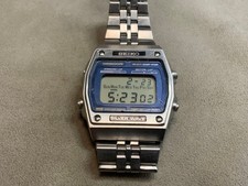 SEIKO SILVER WAVE Digital Watch