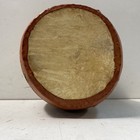 Hand Carved Decorative Motifs Animal Hide Drum — photo 5
