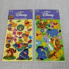 Disney Winnie The Pooh Stickers Sandylion Lot of 2 NEW