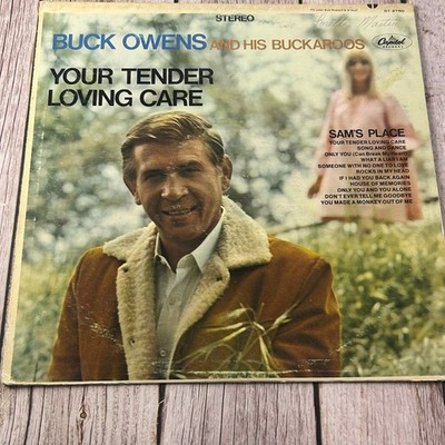 Buck Owens   Your Tender Loving Care LP Record 1967 Capitol Country 33 RPM
