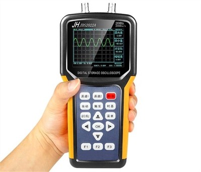 JDS2022A Double Channel 20Mhz Digital Storage Handheld Oscilloscope 200Msa/S mi